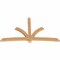Ekena Millwork Davenport Timber Gable Bracket, Western Red Cedar, 108"W x 63"H x 3 1/2"D x 5 1/2"F, 14/12 Pitch GBW108X63X0406DAV00SWR - alternate 3